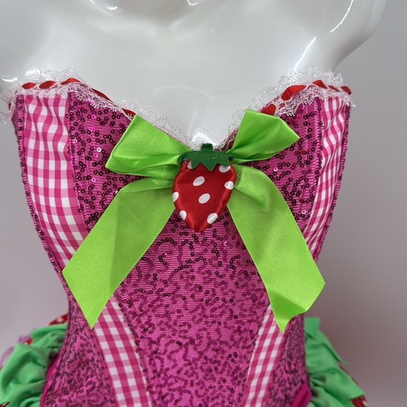 Leg Avenue Strawberry Sweetie Strawberry Shortcake Costume - Picture 3 of 11